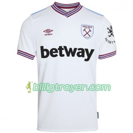 Billige Fotballdrakter West Ham United Bortedraktsett 2019/20 Kortermet